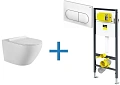 Комплект унитаза с инсталляцией Aquanet Rimless Cetus W Short LX-1900 (инсталляция Viega Prevista Dr Cetus W Short + 792831 Комплект унитаза с инсталляцией Aquanet Rimless Cetus W Short LX-1900 (инсталляция Viega Prevista Dr Cetus W Short + 792831