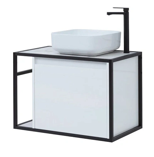 Тумба под раковину Aquanet Nova Lite Loft 75 R белый 00261649 Тумба под раковину Aquanet Nova Lite Loft 75 R белый 00261649