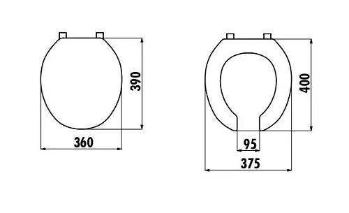 Крышка-сиденье Creavit KC0403.01.0000E Крышка-сиденье Creavit KC0403.01.0000E