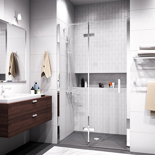 Душевая дверь Wasserkraft Aller 10H 10H05-SPL Душевая дверь Wasserkraft Aller 10H 10H05-SPL