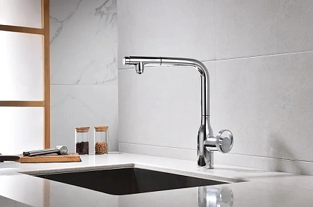 Смеситель для кухни Paulmark Urban хром Ur213104-CR Смеситель для кухни Paulmark Urban хром Ur213104-CR