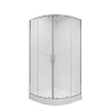 Душевой уголок Niagara Nova NG-6606-08 (90x90x195) полукруг, двери раздвижные, 66060811