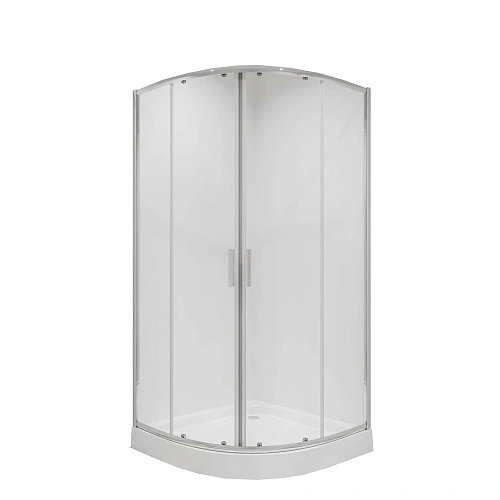 Душевой уголок Niagara Nova NG-6606-08 (90x90x195) полукруг, двери раздвижные, 66060811 Душевой уголок Niagara Nova NG-6606-08 (90x90x195) полукруг, двери раздвижные, 66060811