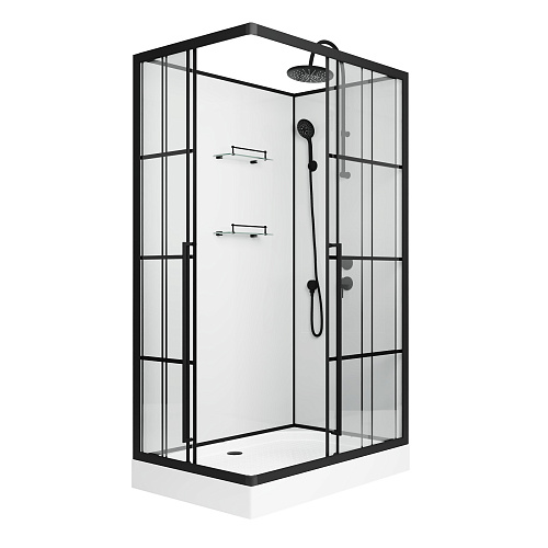 Душевая кабина Niagara Standart ST120/80/15QR/KL/BKT (1200х800х2250) Душевая кабина Niagara Standart ST120/80/15QR/KL/BKT (1200х800х2250)