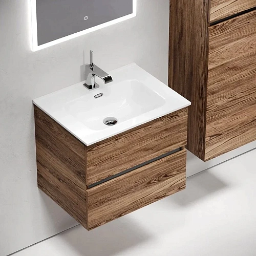 Тумба под раковину Sancos Urban UR60ECH 590х450х550 дуб чарльстон, подвесная Тумба под раковину Sancos Urban UR60ECH 590х450х550 дуб чарльстон, подвесная