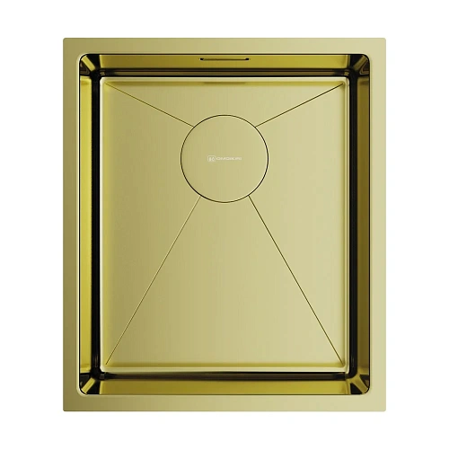 Кухонная мойка Omoikiri Taki 38-U/IF-LG нерж.сталь/светлое золото 4973092 Кухонная мойка Omoikiri Taki 38-U/IF-LG нерж.сталь/светлое золото 4973092