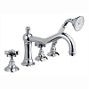 Смеситель на борт ванны Nicolazzi Tradizionale 1449CR18 хром/Dames Anglaises