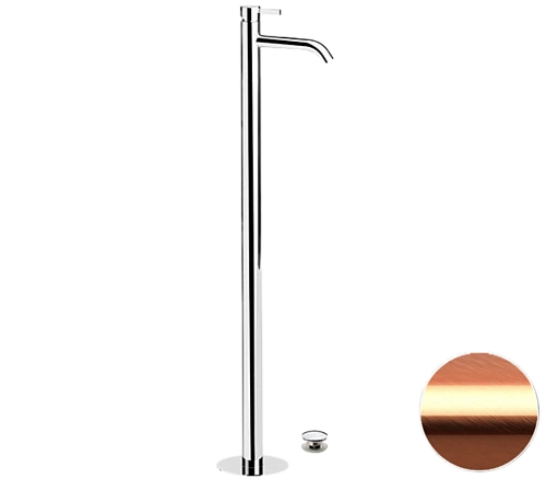 Смеситель для раковины Remer Metrica MC18RP, медь брашированная Смеситель для раковины Remer Metrica MC18RP, медь брашированная