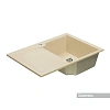 Кухонная мойка Aquaton Монца 1A716032MC290 из литого мрамора, прямоугольная, с крылом шампань Кухонная мойка Aquaton Монца 1A716032MC290 из литого мрамора, прямоугольная, с крылом шампань
