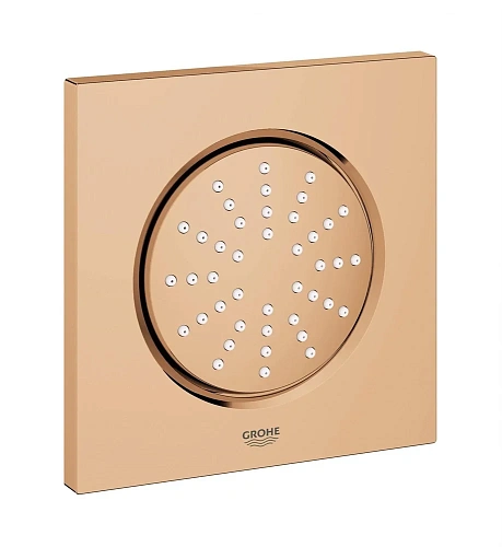 Форсунка боковая GROHE Rainshower F 5 дюймов, теплый закат глянец (27251DA0) Форсунка боковая GROHE Rainshower F 5 дюймов, теплый закат глянец (27251DA0)