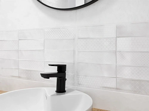 Плитка керамическая Cersanit Carly кирпичи светло-серый рельеф 29,8x59,8 CSL523 Плитка керамическая Cersanit Carly кирпичи светло-серый рельеф 29,8x59,8 CSL523