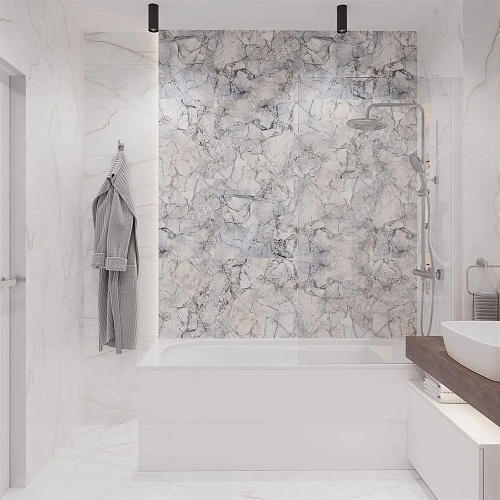 Комплект мебели STWORKI Ольборг 120 столешница дуб карпентер, без отверстий, с тумбой 80, с раковино 536501 Комплект мебели STWORKI Ольборг 120 столешница дуб карпентер, без отверстий, с тумбой 80, с раковино 536501