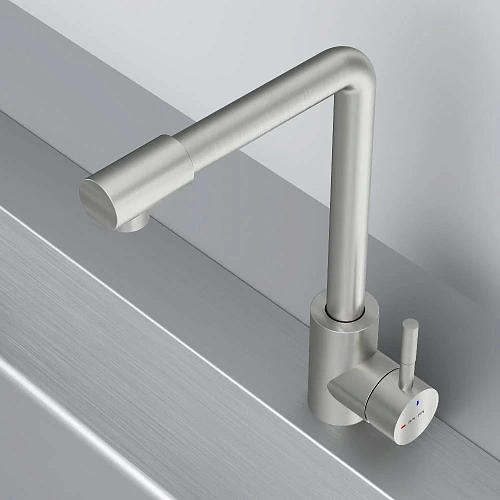 Смеситель для кухни AM.PM X-Joy S F85B05011 сатин Смеситель для кухни AM.PM X-Joy S F85B05011 сатин