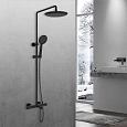 Душевая система Vincea Desire VSFS-1D1TMB термостатическая, черный Душевая система Vincea Desire VSFS-1D1TMB термостатическая, черный