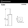 Ершик для унитаза WHITECROSS Cubo CU2474BL черный матовый Ершик для унитаза WHITECROSS Cubo CU2474BL черный матовый