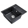 Кухонная мойка Milacio Navarra 60 Cuarzo (MC.77071), черный матовый Кухонная мойка Milacio Navarra 60 Cuarzo (MC.77071), черный матовый