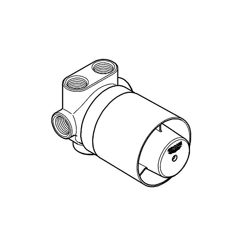 Скрытая часть встраиваемого переключателя на 3 положения GROHE Ondus (29033000) Скрытая часть встраиваемого переключателя на 3 положения GROHE Ondus (29033000)
