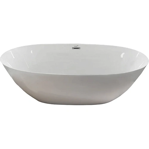 Ванна отдельностоящая Ceruttispa GRETA170 CT10516 1700x800x600 акриловая, белая, со сливом-переливом Ванна отдельностоящая Ceruttispa GRETA170 CT10516 1700x800x600 акриловая, белая, со сливом-переливом