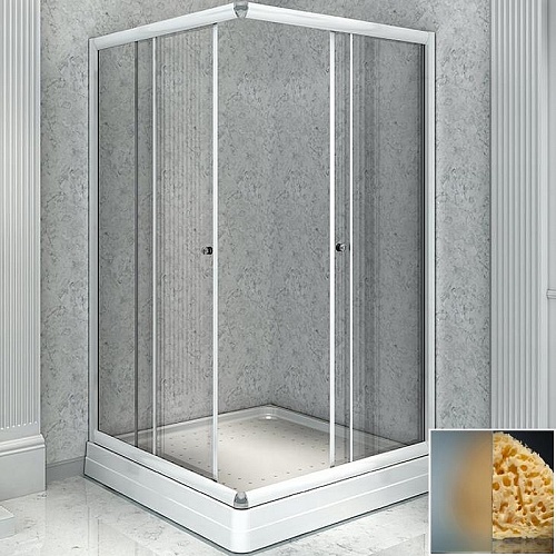 Душевой уголок Radomir Дрим 90х100 1-03-1-2-0-1211 прямоугольный, правый стекло матовое, поддон с каркасом и сифоном, профиль белый Душевой уголок Radomir Дрим 90х100 1-03-1-2-0-1211 прямоугольный, правый стекло матовое, поддон с каркасом и сифоном, профиль белый