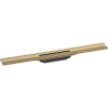 Картинка анонса товара «решетка для водоотводящего желоба hansgrohe raindrain flex, 70 см, укорачиваемая 56050140, шлифованн»