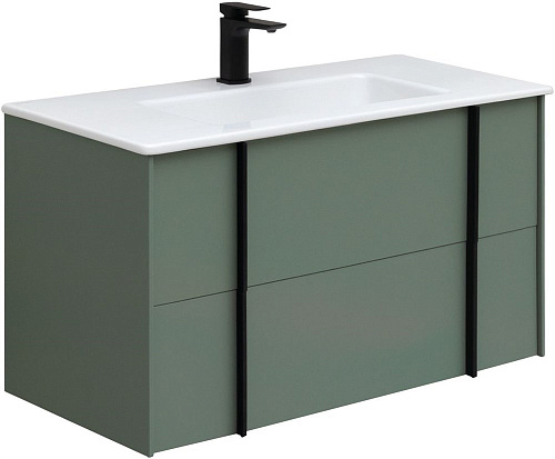 Тумба под раковину Allen Brau Reality 90 1.32006.CGM олива матовый Тумба под раковину Allen Brau Reality 90 1.32006.CGM олива матовый