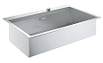 Кухонная мойка Grohe K800 из нержавеющей стали, 31584SD0 Кухонная мойка Grohe K800 из нержавеющей стали, 31584SD0