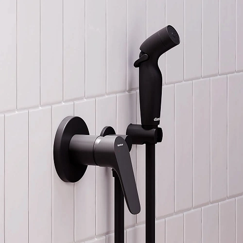 Гигиенический душ Damixa Jupiter 777510300 встраиваемый, черный Гигиенический душ Damixa Jupiter 777510300 встраиваемый, черный