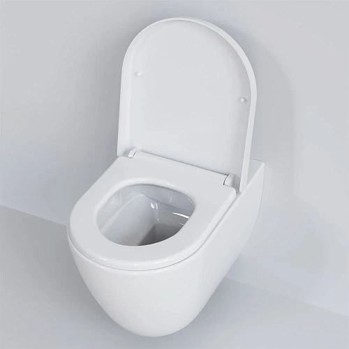 Крышка-сиденье Ambassador Queen 112T20001 (толстое) белое Крышка-сиденье Ambassador Queen 112T20001 (толстое) белое