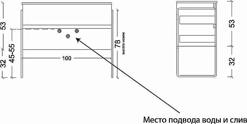 Тумба под раковину Armadi Art VALLESSI 100 Дуб светлый матовый фактурный 837-100-L Тумба под раковину Armadi Art VALLESSI 100 Дуб светлый матовый фактурный 837-100-L