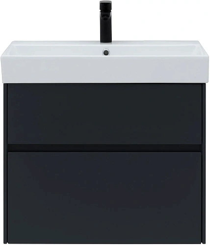 Тумба под раковину Aquanet Бруклин 70 антрацит матовый 00310141 Тумба под раковину Aquanet Бруклин 70 антрацит матовый 00310141