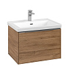 Картинка анонса товара «тумба под раковину villeroy &amp; boch subway 3.0 oak kansas / oak kansas c57500rh»
