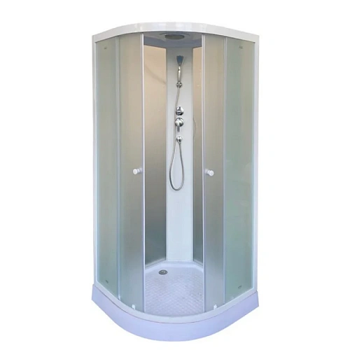 Душевая кабина Parly EF831 800x800 профиль белый, стекло матовое Душевая кабина Parly EF831 800x800 профиль белый, стекло матовое