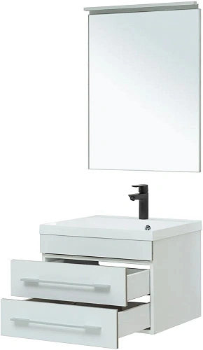 Тумба под раковину Aquanet Верона 58 New белый матовый 00272423 Тумба под раковину Aquanet Верона 58 New белый матовый 00272423