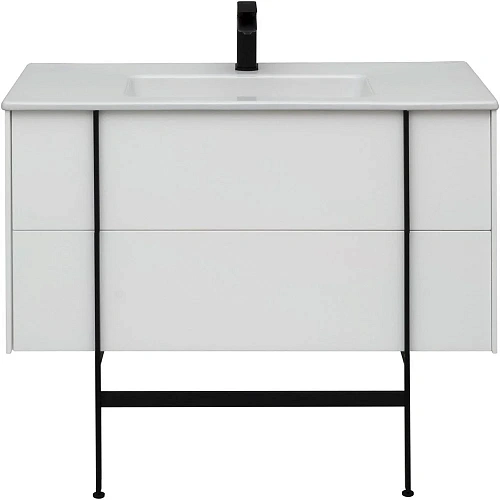 Тумба под раковину Allen Brau Reality 100 1.32007.WM белый матовый Тумба под раковину Allen Brau Reality 100 1.32007.WM белый матовый