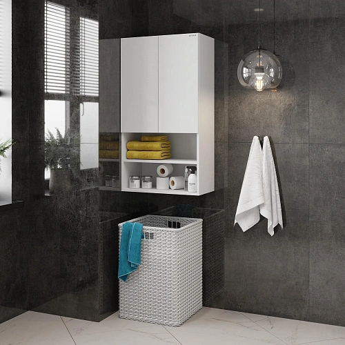 Шкаф Onika Маркус Нова 60 см 306011 подвесной, белый Шкаф Onika Маркус Нова 60 см 306011 подвесной, белый