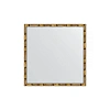 Зеркало в багетной раме Evoform Definite BY 0609 57 x 57 см, золотой бамбук