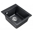 Кухонная мойка Milacio Murcia 42 Cuarzo (MC.77041), черный матовый Кухонная мойка Milacio Murcia 42 Cuarzo (MC.77041), черный матовый