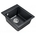 Кухонная мойка Milacio Murcia 42 Cuarzo (MC.77041), черный матовый Кухонная мойка Milacio Murcia 42 Cuarzo (MC.77041), черный матовый