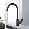 Смеситель для кухни Aquatek БЕТТА AQ1182MB Черный матовый Смеситель для кухни Aquatek БЕТТА AQ1182MB Черный матовый