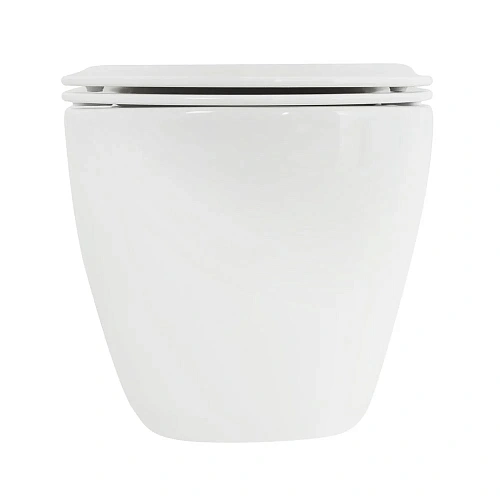 Унитаз подвесной CEZARES STYLUS-TOR CZR-6601-TH-TOR/CZR-2316-SC безободковый с сиденьем Унитаз подвесной CEZARES STYLUS-TOR CZR-6601-TH-TOR/CZR-2316-SC безободковый с сиденьем