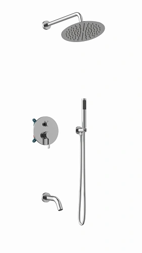 Душевая система Vincea Villa VSFW-1VL3CH встраиваемая, 3 режима, хром Душевая система Vincea Villa VSFW-1VL3CH встраиваемая, 3 режима, хром