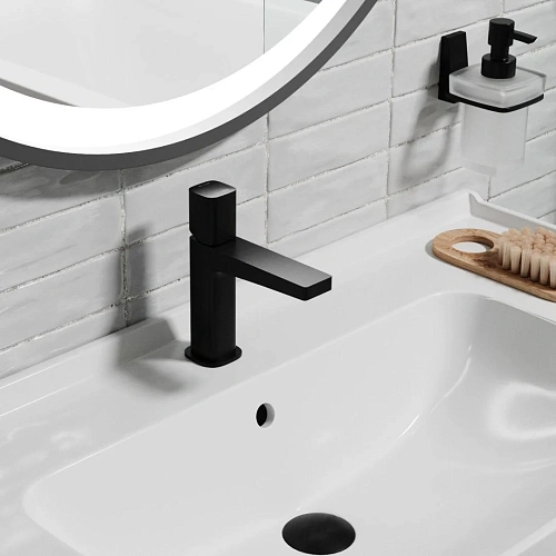 Смеситель для раковины WasserKRAFT Nuthe 9103 черный Смеситель для раковины WasserKRAFT Nuthe 9103 черный