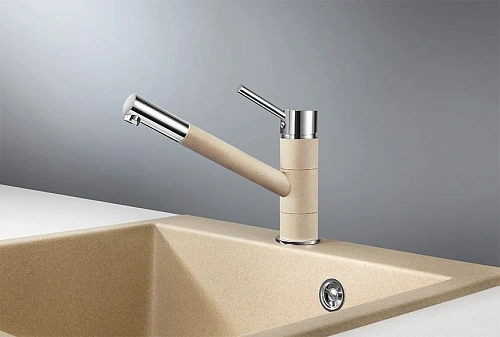 Смеситель для кухни Granula 0010, ПЕСОК Смеситель для кухни Granula 0010, ПЕСОК