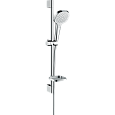 Детальная картинка товара «душевой гарнитур hansgrohe croma select е vario и мыльницей casetta 26586400»