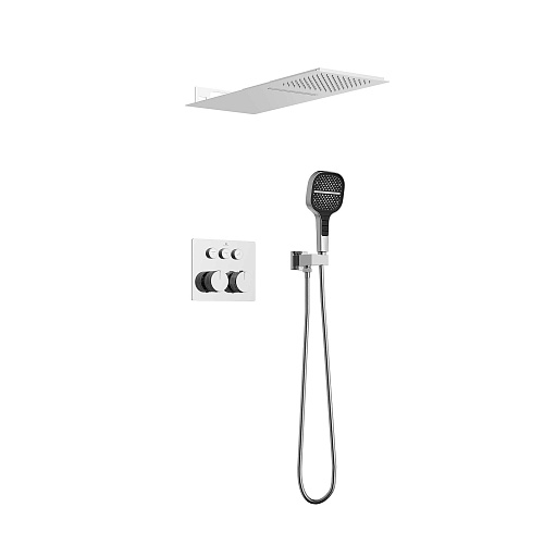 Душевая система Vincea VSFW-401TCH термостатический встраиваемый, трехрежимный, хром Душевая система Vincea VSFW-401TCH термостатический встраиваемый, трехрежимный, хром