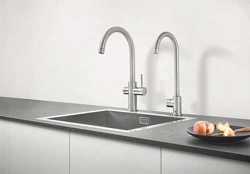 Смеситель для кухни GROHE Red Duo New с функцией кипячения воды (Водонагреватель L-size в комплекте) 30079DC1 Смеситель для кухни GROHE Red Duo New с функцией кипячения воды (Водонагреватель L-size в комплекте) 30079DC1