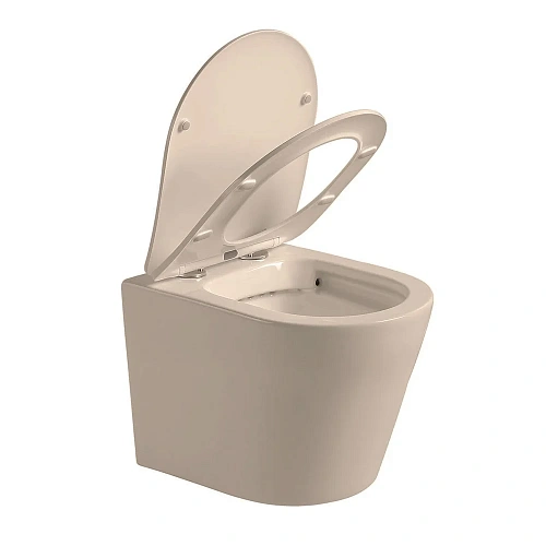 Унитаз подвесной Vincea Piatti VT1-11SMC, цвет капучино матовый, ультратонкое soft-close сиденье Унитаз подвесной Vincea Piatti VT1-11SMC, цвет капучино матовый, ультратонкое soft-close сиденье