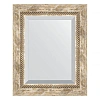 Зеркало в багетной раме Evoform Exclusive BY 3355 43 x 53 см, прованс с плетением