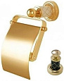 Детальная картинка товара «держатель туалетной бумаги boheme murano 10901-b-g gold (черное)»