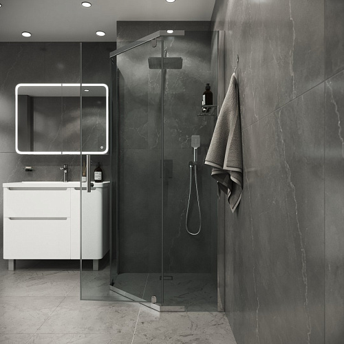 Душевой уголок Niagara Eco NG-1009-14D (90x90x190) трапеция, распаш, профиль хром, стекло прозрачное (4мм) Душевой уголок Niagara Eco NG-1009-14D (90x90x190) трапеция, распаш, профиль хром, стекло прозрачное (4мм)